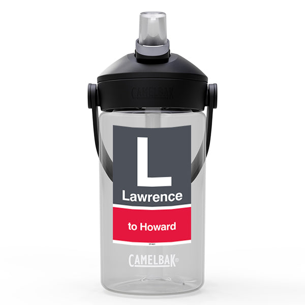 Lawrence (Red) Kids Waterbottle