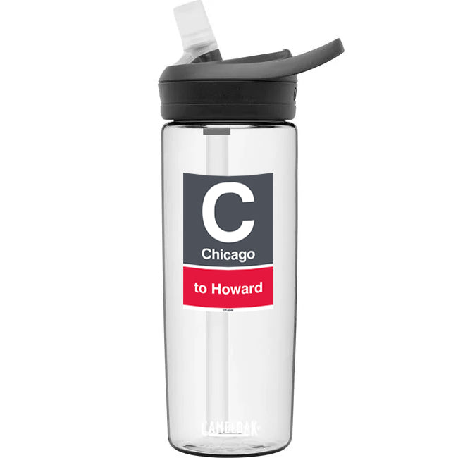 Chicago (Red) Waterbottle