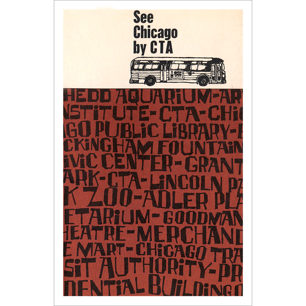 Print Cta See Chicago by CTA Print – CTAGifts.com