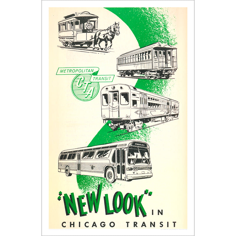 New Look in Chicago Transit Print – CTAGifts.com