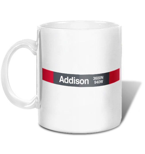 Addison (Red) Mug
