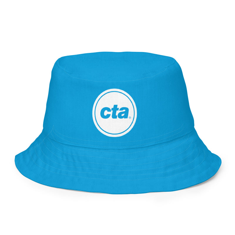 Blue Line Reversible Bucket Hat