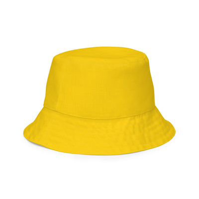 Yellow Line Reversible Bucket Hat