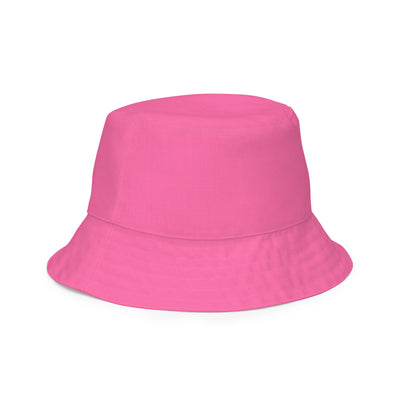 Pink Line Reversible Bucket Hat