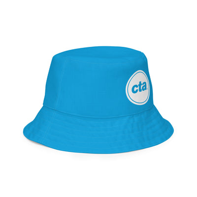 Blue Line Reversible Bucket Hat