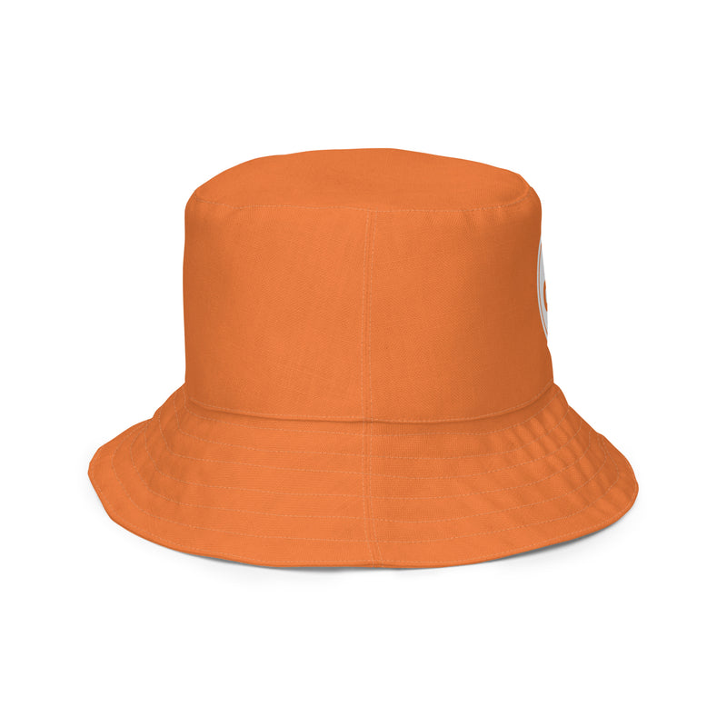 Orange Line Reversible Bucket Hat