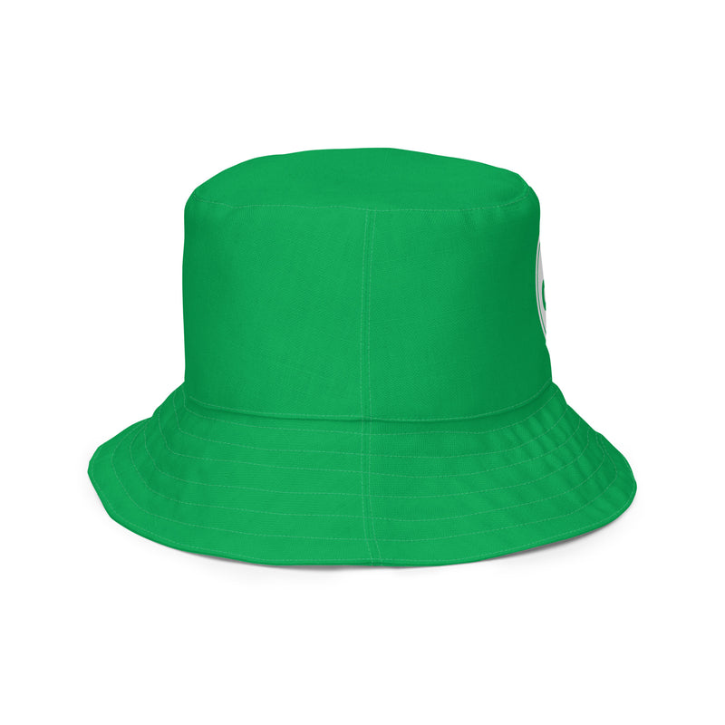 Green Line Reversible Bucket Hat