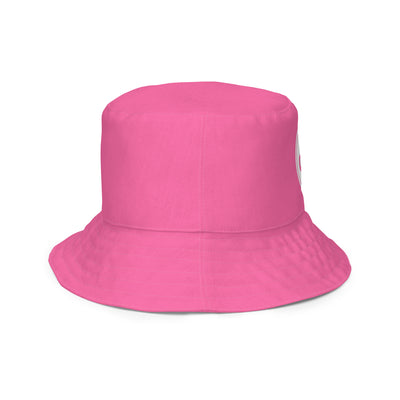 Pink Line Reversible Bucket Hat