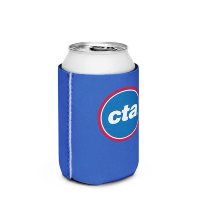 CTA Logo Can Cooler