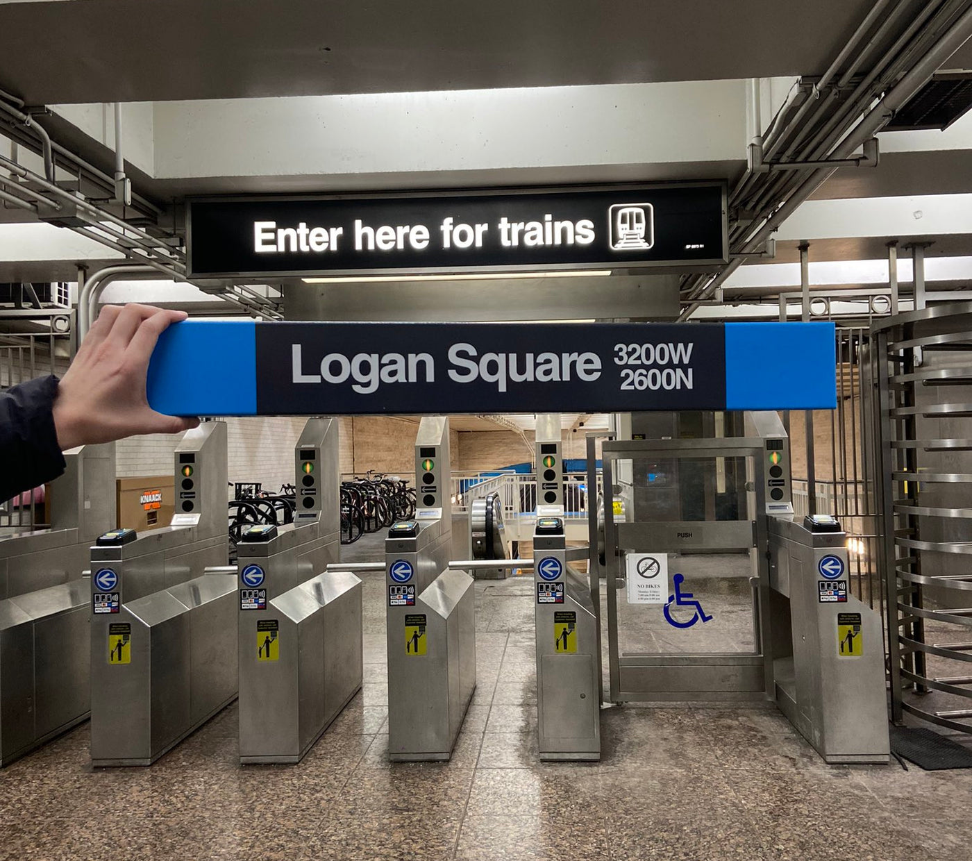 Cta Sign Chicago Transit Authority T-Shirts, Maps and other gift ideas ...