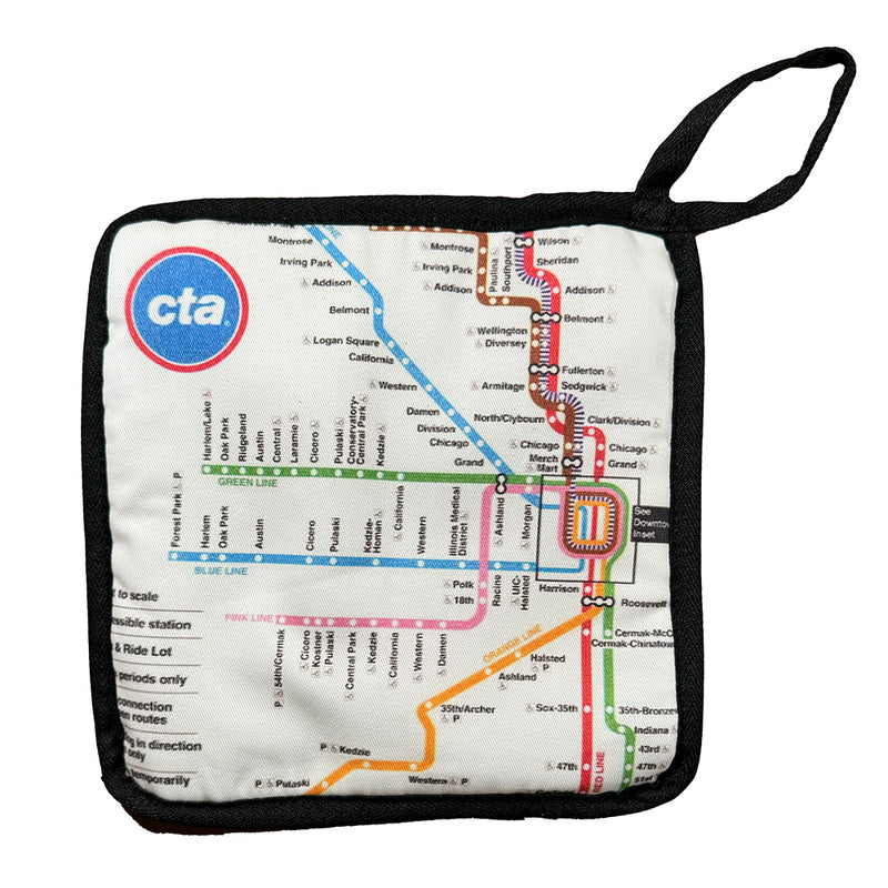 CTA Map Pot Holder