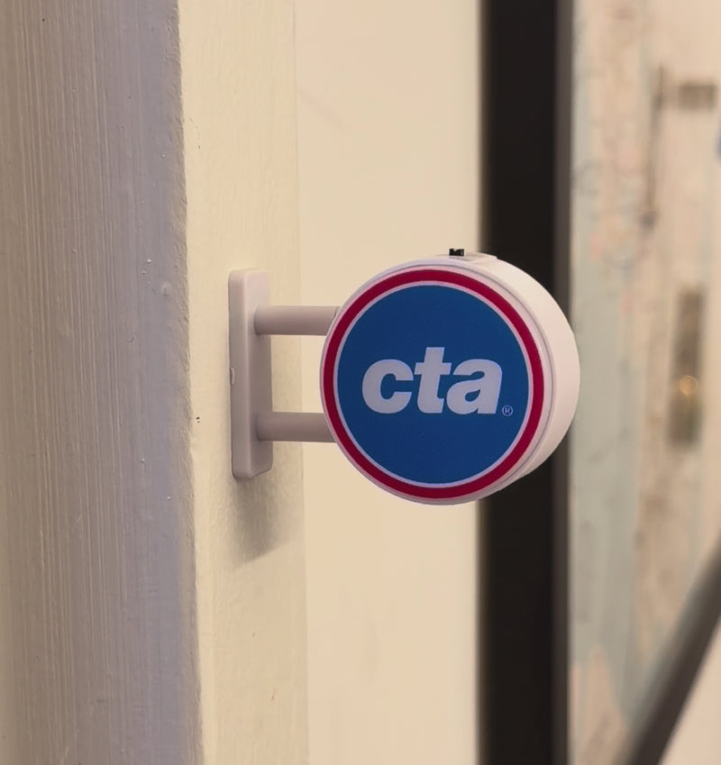 CTA Logo LED Magnet