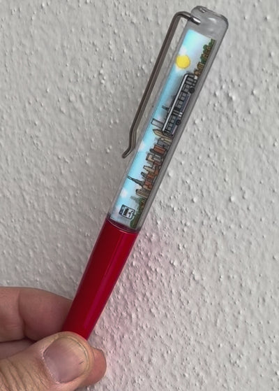 CTA Bus Floaty Pen