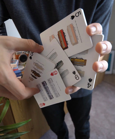 Surface Transit & Elevated Lines Playing Cards
