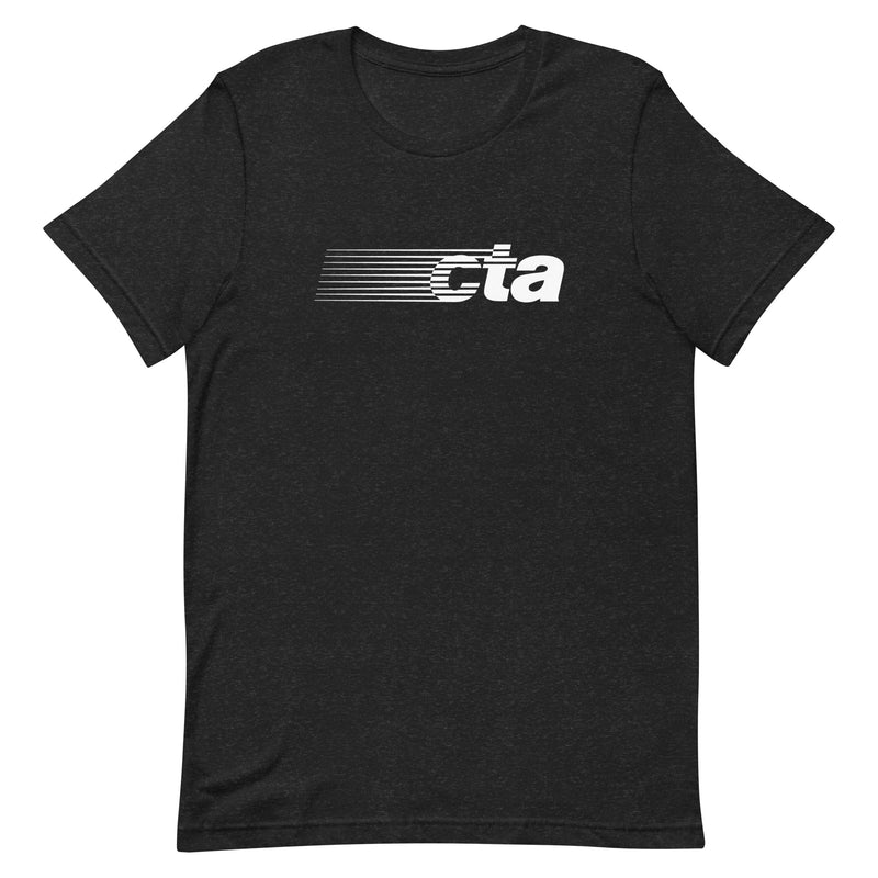 CTA Speedlines Logo (on Black) T-Shirt