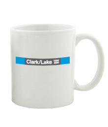Clark/Lake (Blue) Mug - CTAGifts.com