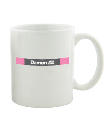 Damen (Pink) Mug - CTAGifts.com