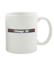 Chicago (Brown Purple) Mug - CTAGifts.com