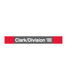 Clark/Division Magnet - CTAGifts.com