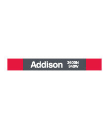 Addison (Red) Magnet - CTAGifts.com
