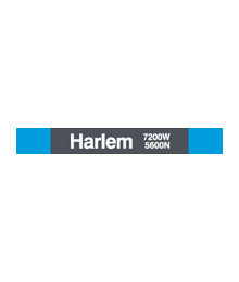 Harlem (Blue 5600N 7200W) Magnet - CTAGifts.com