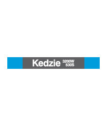 Kedzie-Homan Magnet - CTAGifts.com