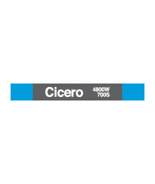 Cicero (Blue) Magnet - CTAGifts.com