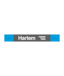 Harlem (Blue 7200W 700S) Magnet - CTAGifts.com