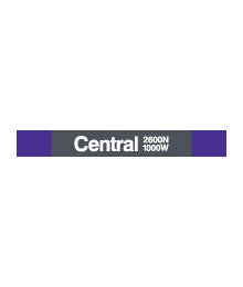Central (Purple) Magnet - CTAGifts.com