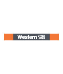 Western (Orange) Magnet - CTAGifts.com