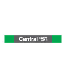 Central (Green) Magnet - CTAGifts.com