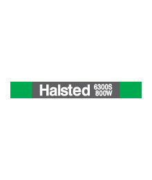 Halsted (Green) Magnet - CTAGifts.com