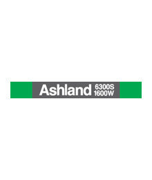 Ashland/63rd (Green 1600W 6300S) Magnet - CTAGifts.com