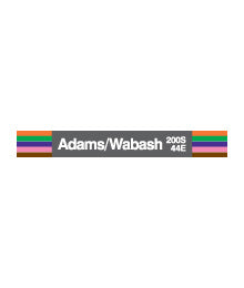 Adams/Wabash Magnet - CTAGifts.com