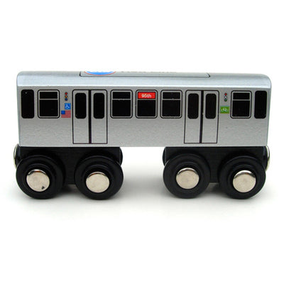 Red Line Wooden Train - CTAGifts.com