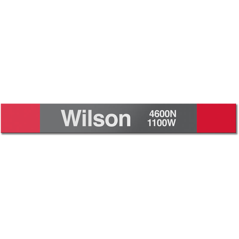 Wilson Station Sign - CTAGifts.com