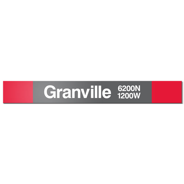 Granville Station Sign - CTAGifts.com