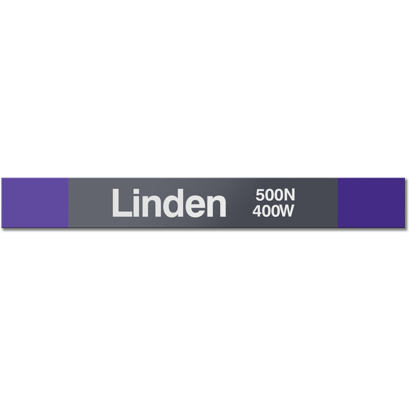 Linden Station Sign - CTAGifts.com