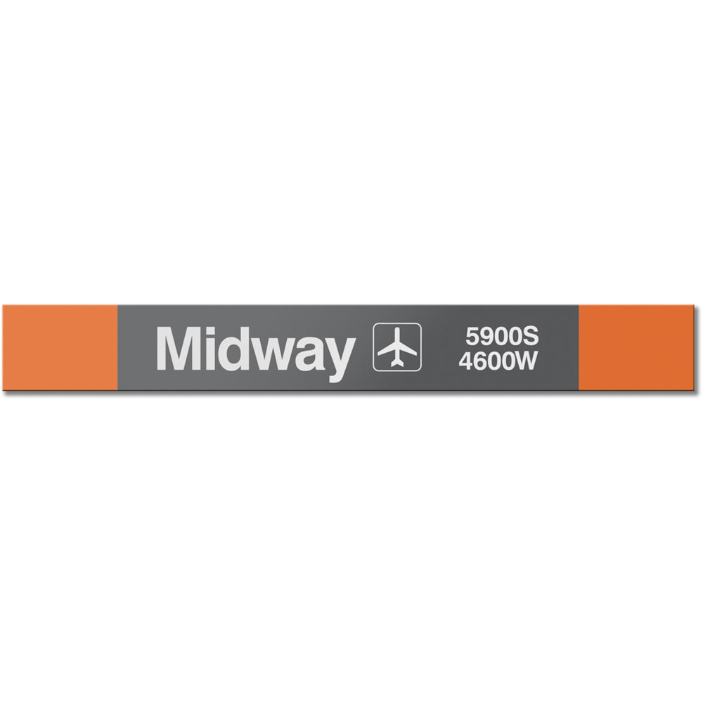 CTA Station Midway Station Sign – CTAGifts.com