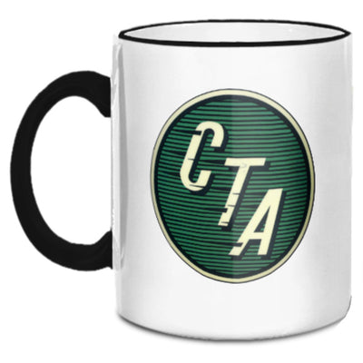 Green CTA Logo (1954 to 1956) Mug - CTAGifts.com