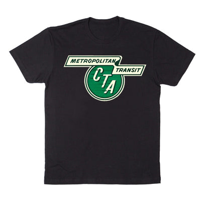 CTA Metropolitan Transit (Black) T-Shirt - CTAGifts.com