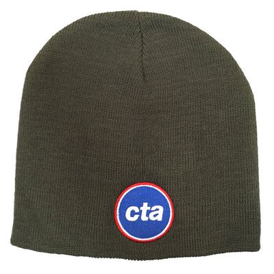 CTA Logo (Green) Knit Cap - CTAGifts.com