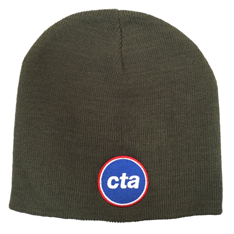 CTA Logo (Green) Knit Cap - CTAGifts.com