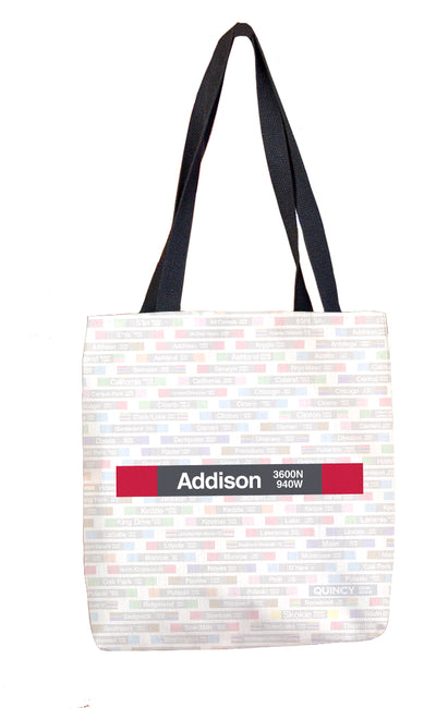 Addison (Red) Tote Bag - CTAGifts.com