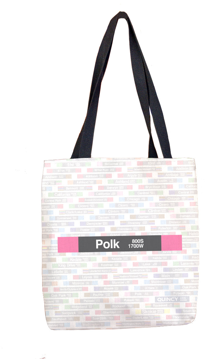 Polk Tote Bag - CTAGifts.com