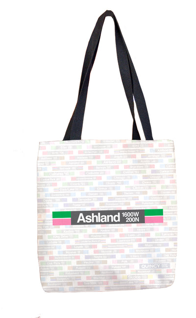 Ashland (Green 1600W 200N ) Tote Bag - CTAGifts.com