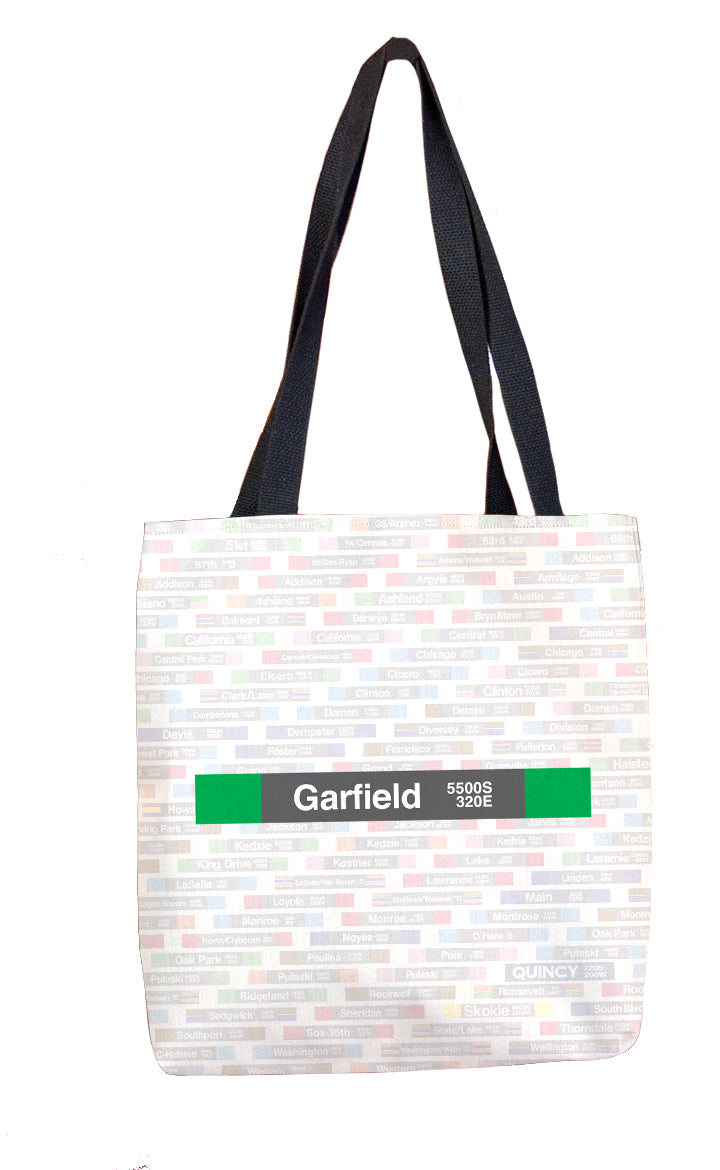 Garfield (Green) Tote Bag - CTAGifts.com