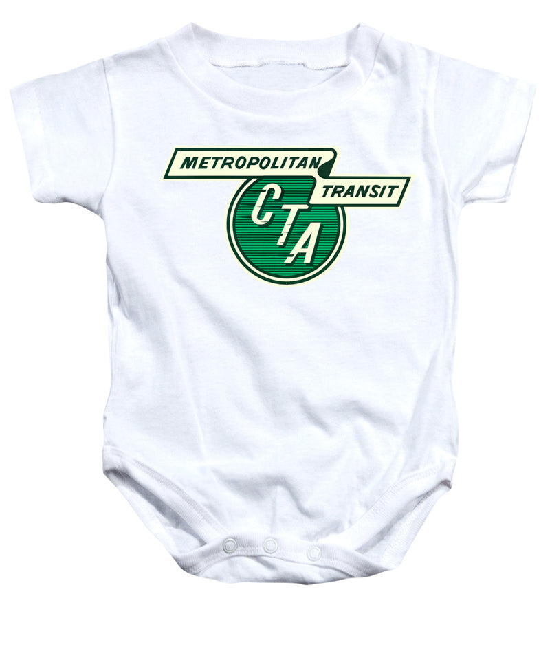 CTA Metropolitan Transit (White) Romper - CTAGifts.com