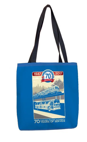 70th Anniversary Tote Bag - CTAGifts.com