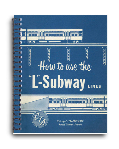 How to Use the 'L' Subway Spiral Journal - CTAGifts.com